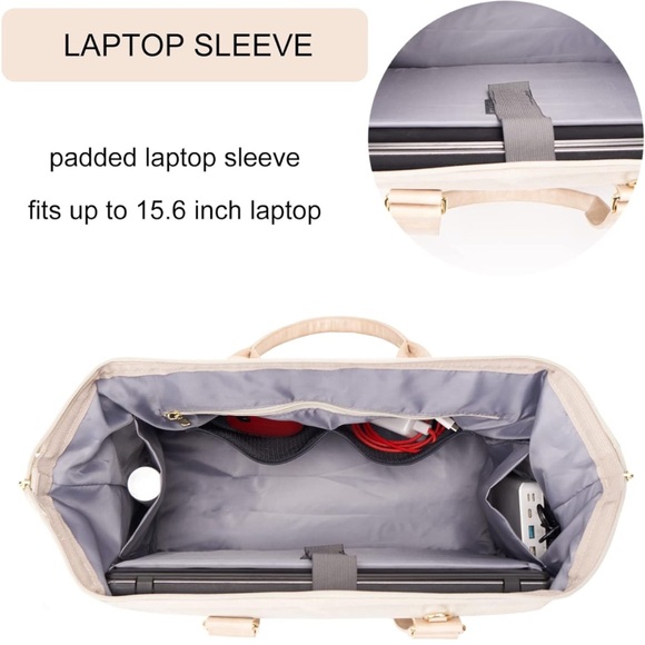 Weekender Bag Minkars Beige - Picture 4 of 8